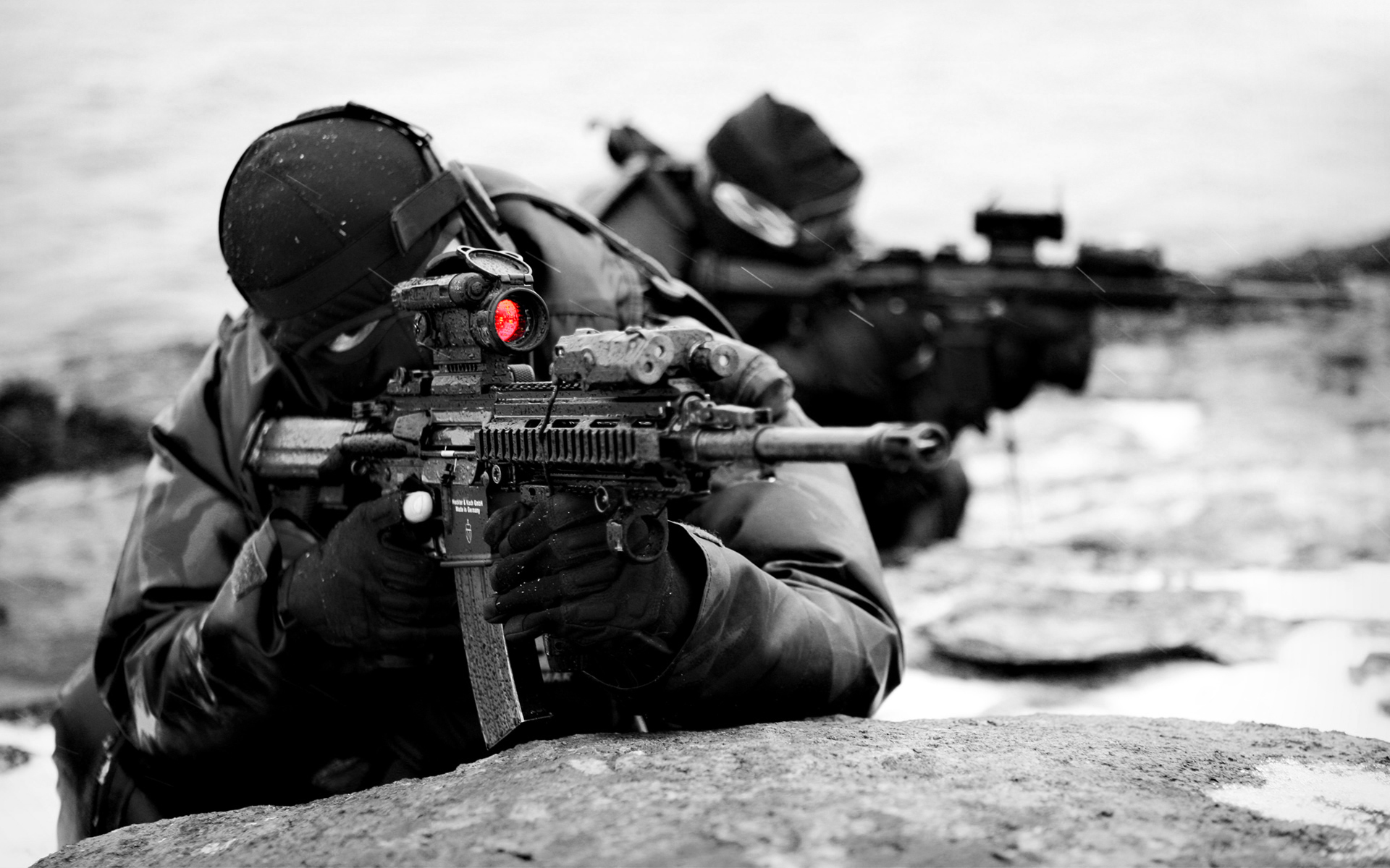 Guns Shooting People Shooting a Bunch of Guns