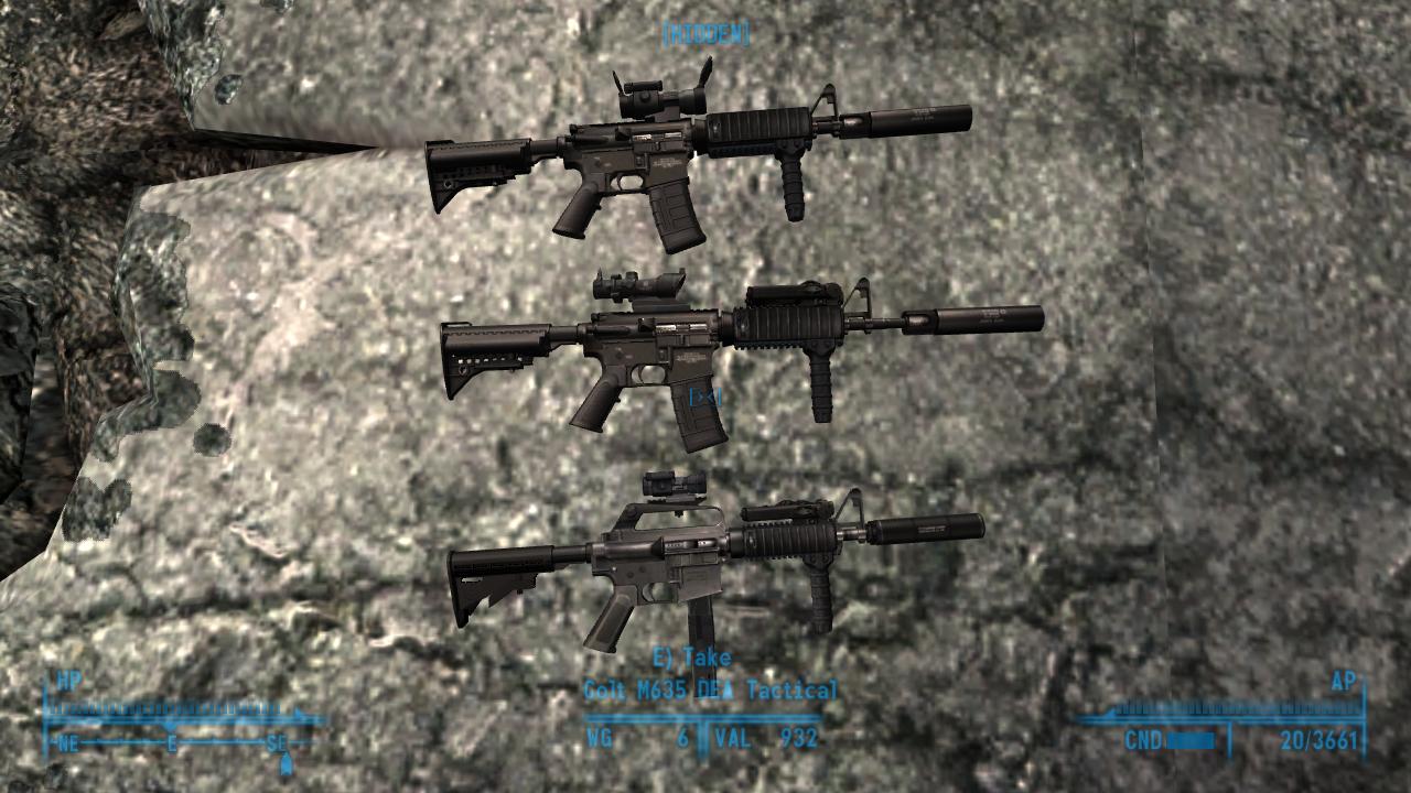 M4 mod's courtesy of nexus mods fallout 3