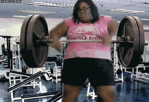 Fat People Work Out 100