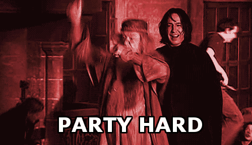 party hard harry potter style