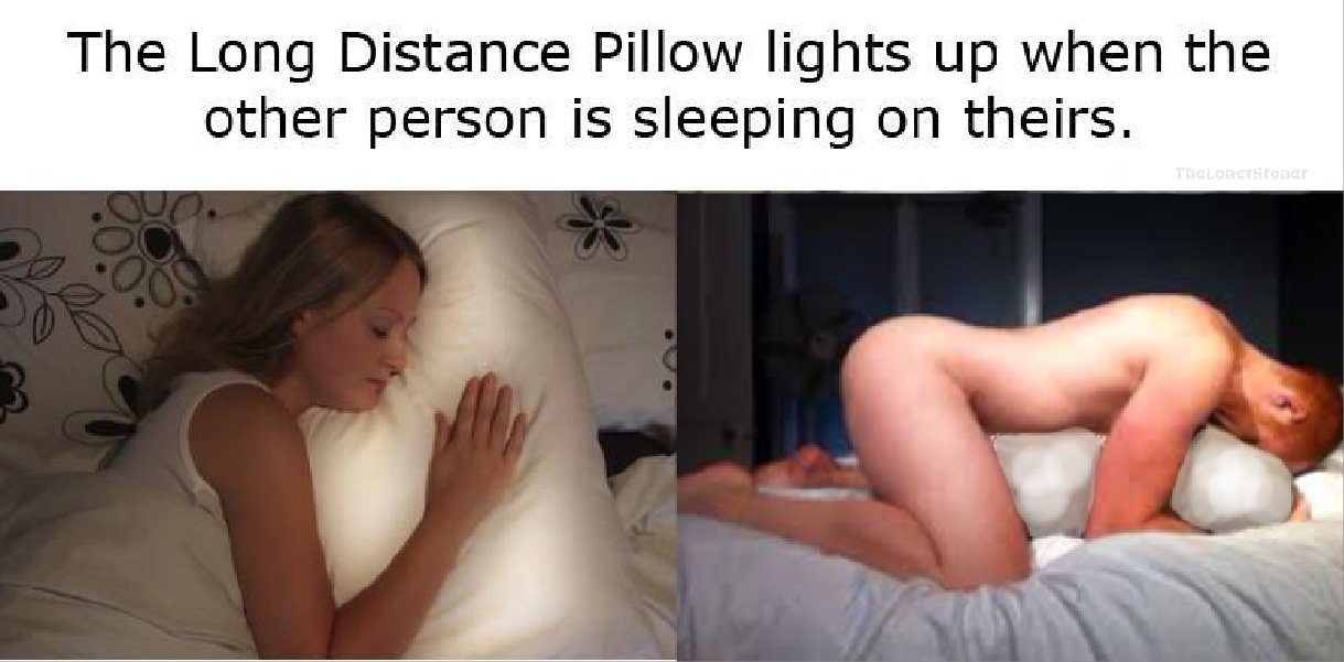 Inventrush Long Distance Pillows Light Up