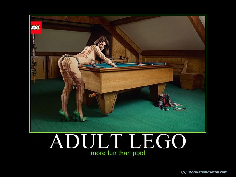 Lego for Adults 2. Sets come in petite, small, medium, large &