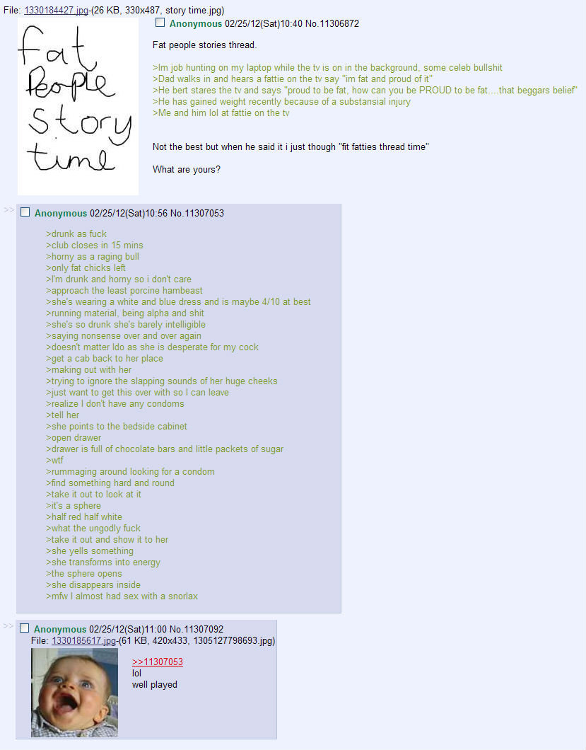 Fat People Stories 34