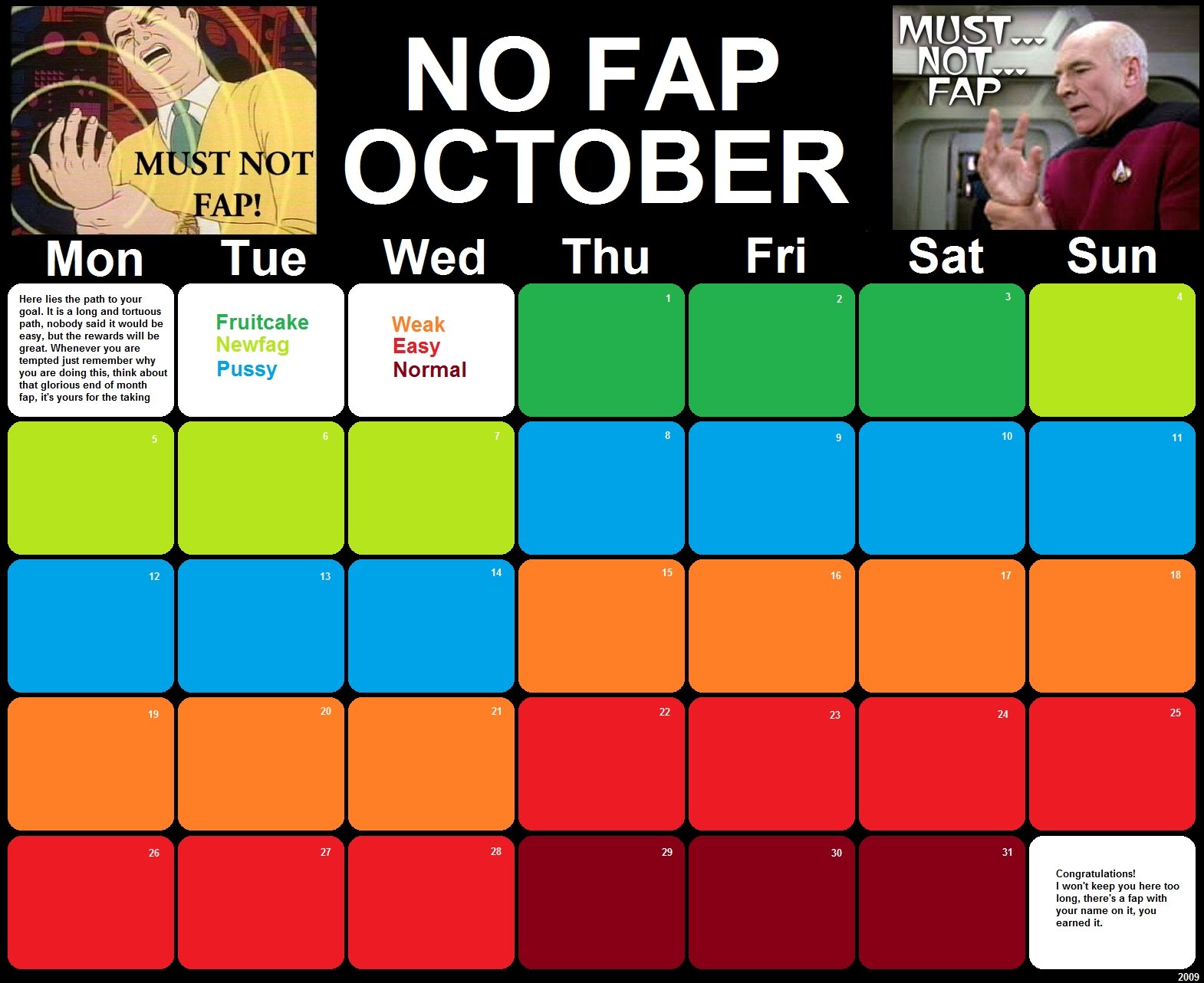 No fap