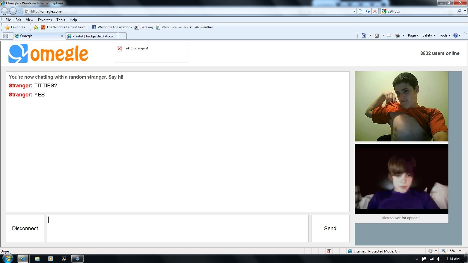 Omegle french with doggy sound