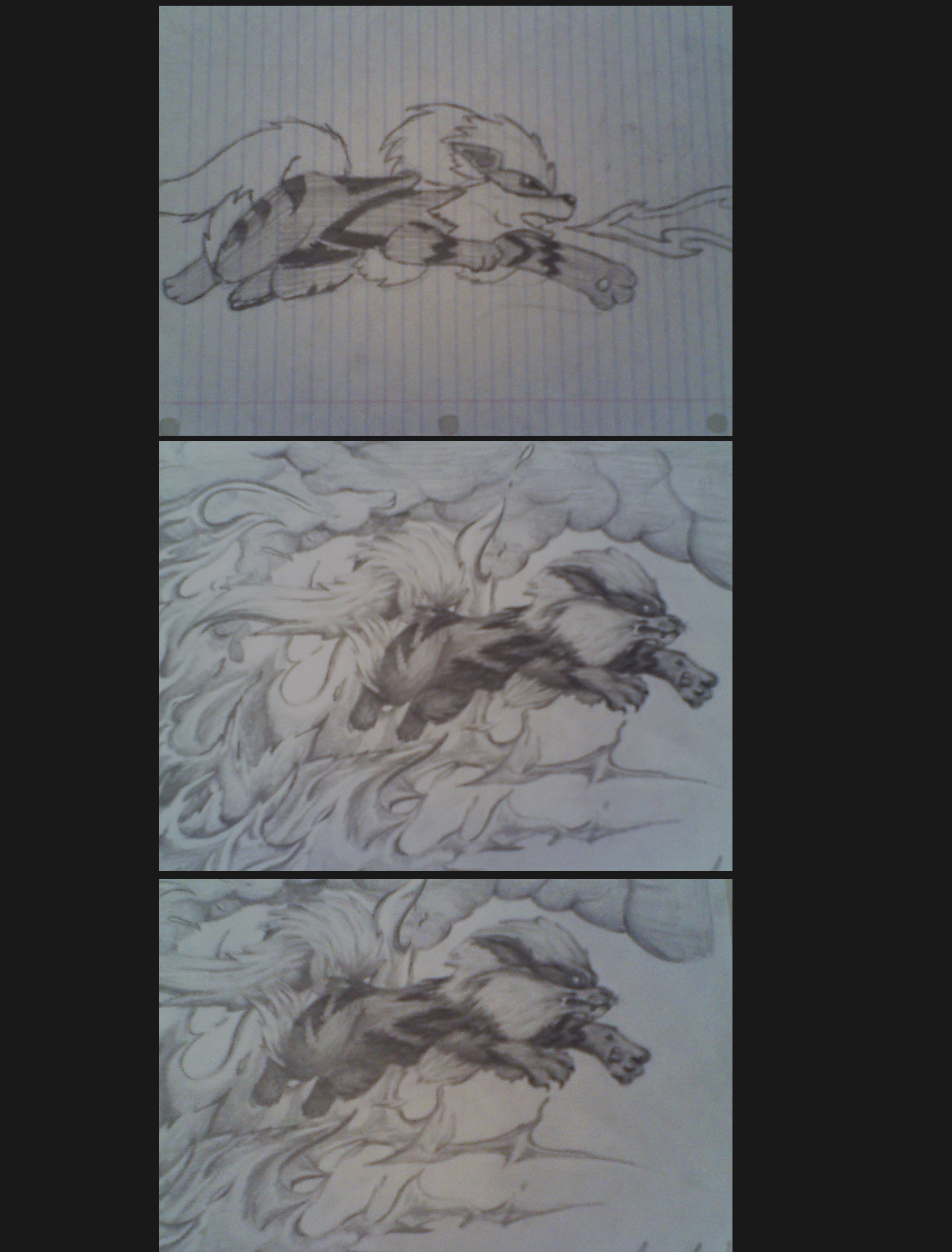 Arcanine Drawing