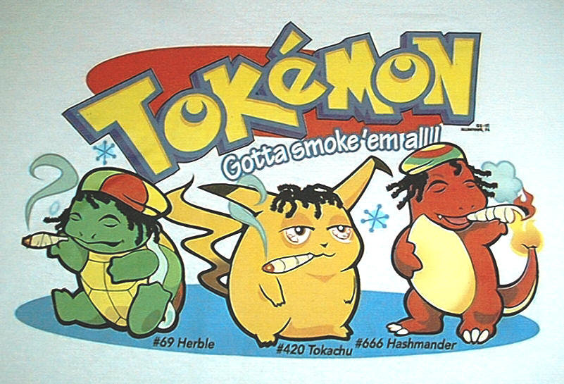 Smoking Pokemon