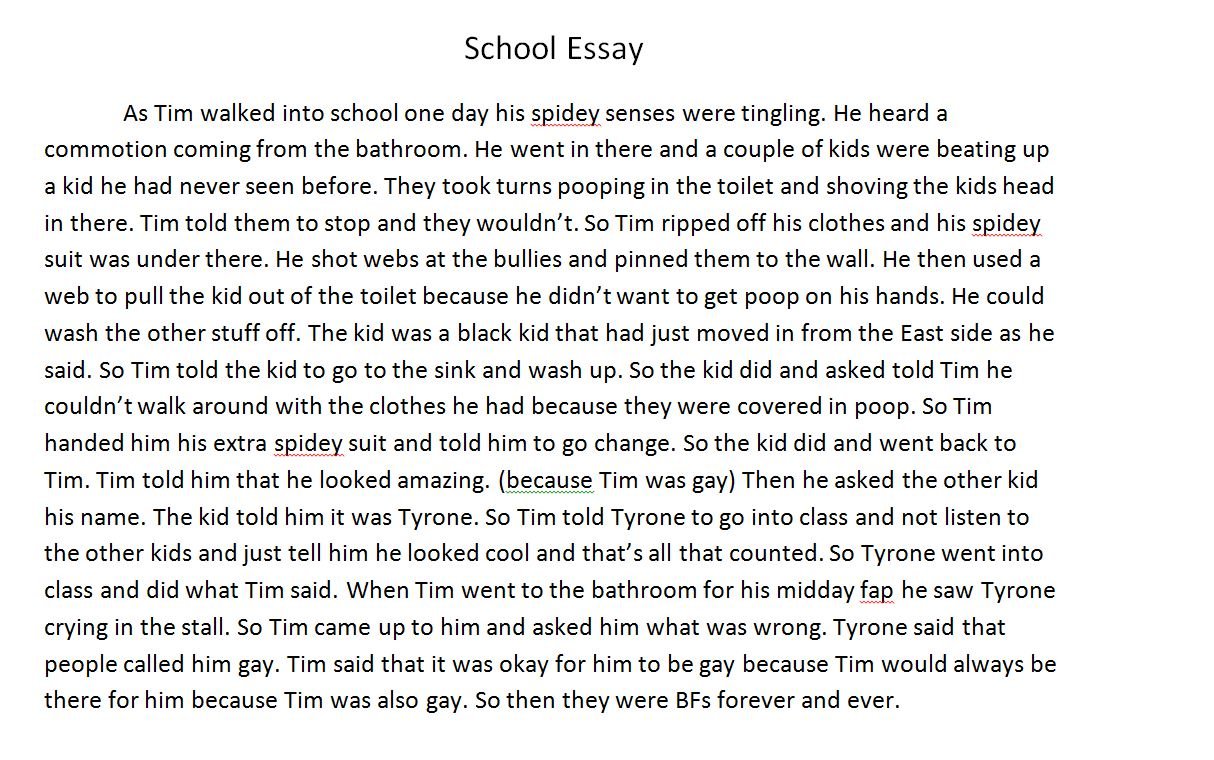 Our school canteen essay in english