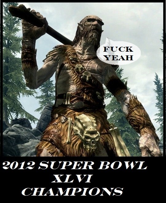 2012 Super Bowl Champions