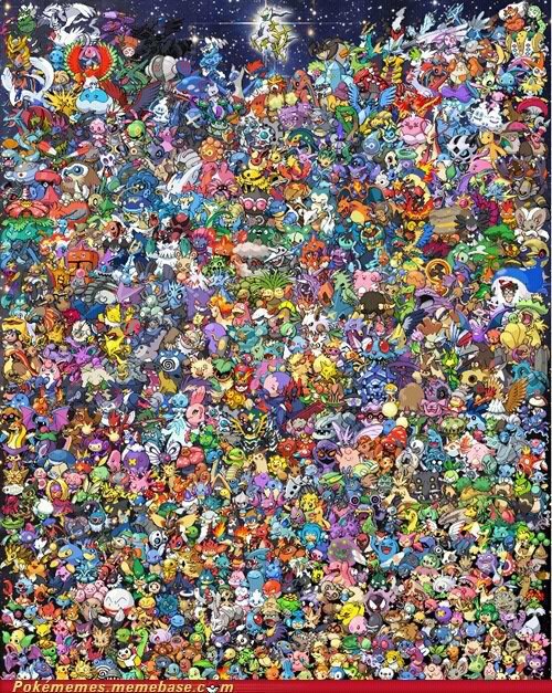 all the pokemon