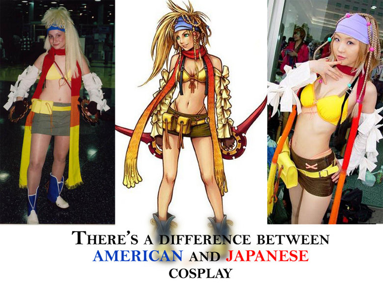 American Cosplay VS Japanese Cosplay. There's a difference between american and japanese cosplay.
