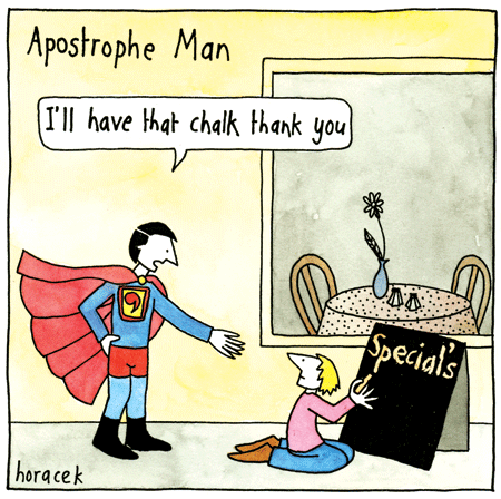apostrophe man