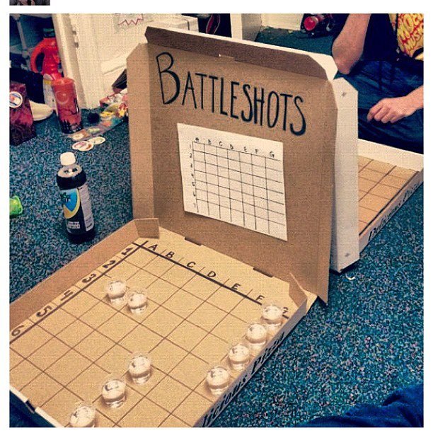 battle shots board