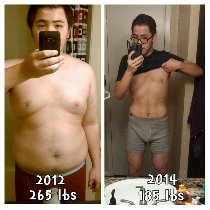 Guy Weight Loss Before And After