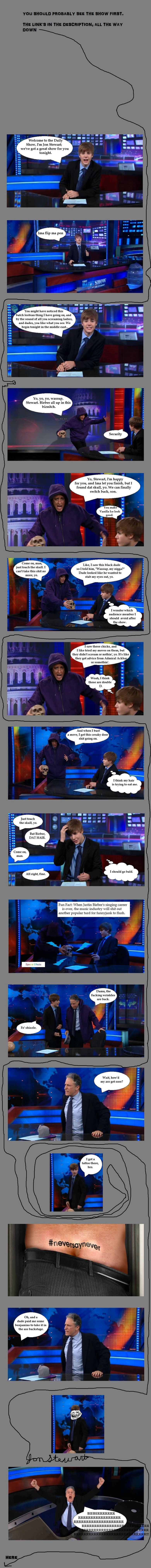 bieber daily show