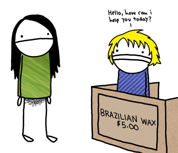 brazilian wax gent