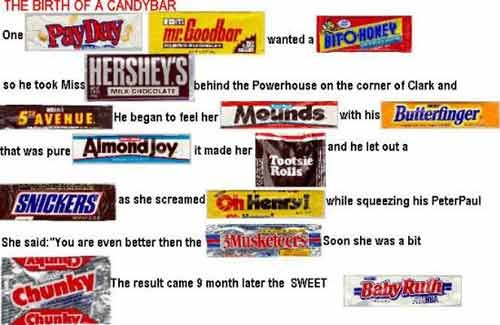 candy bar story game