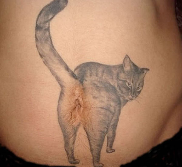 Anime Cat Tattoo