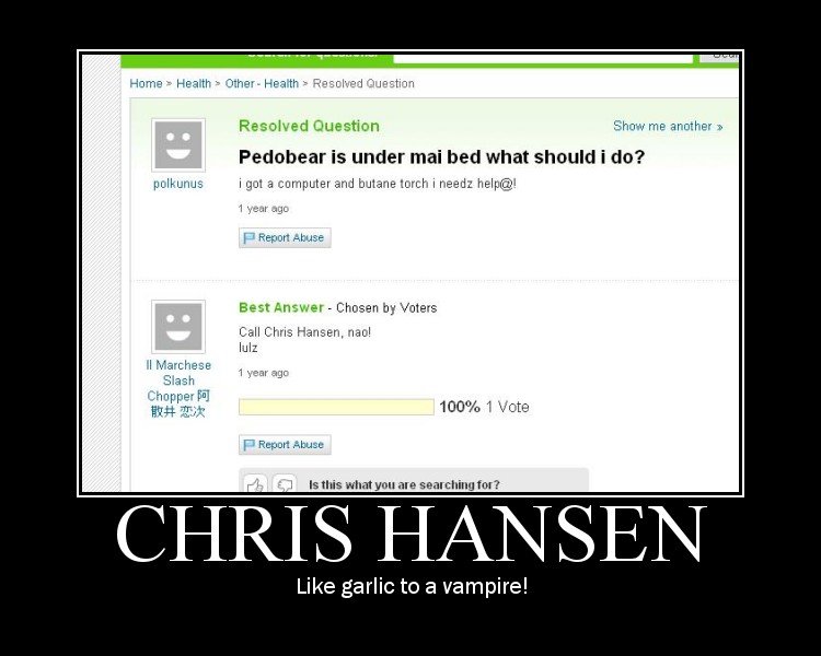 CHRIS HANSEN.