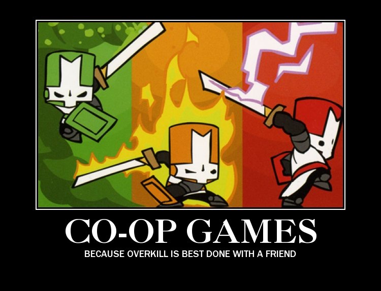 Co-Op Games. Just something I thought of and eventually made. It was going to be &quot;Combination Finnishers&quot;, but for the life of me i couldn't find a picture for that. so this will have to do. enjoy.. 