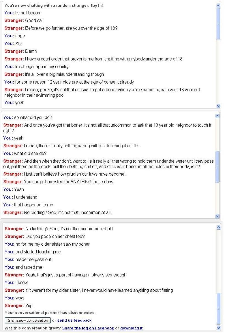 Omegle Creepy