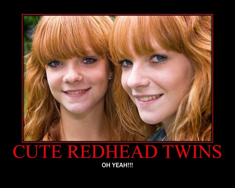 Red twins porn