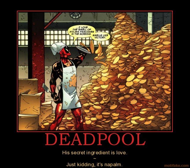 Deadpool naleśniki