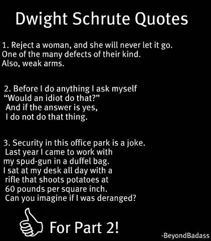 Dwight Quotes