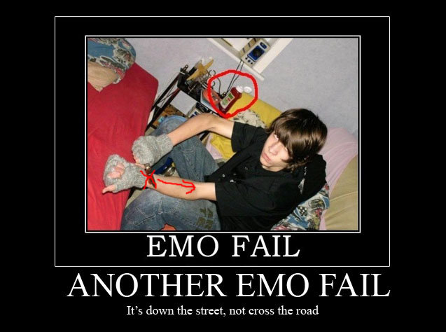 emo fail pictures