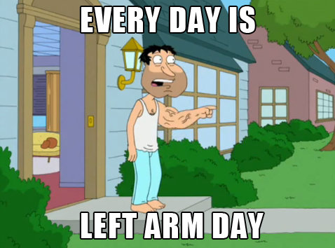 Arm Day. 