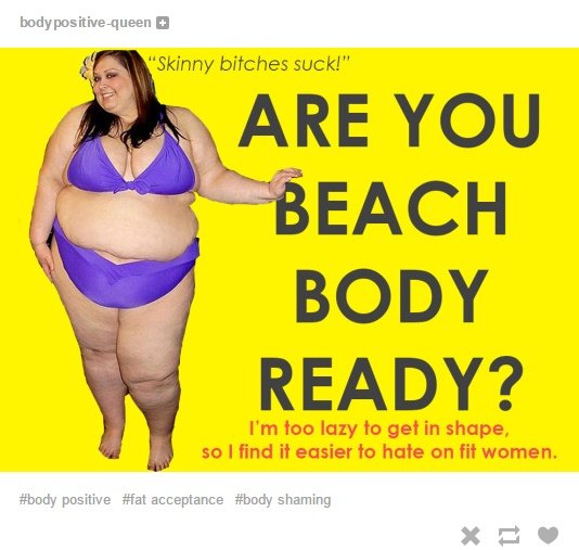 Image result for beach body ready body shaming