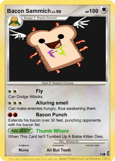 Flying Bacon