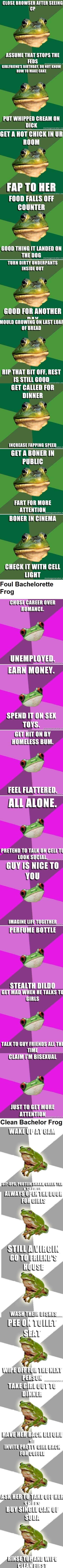 Foul Bachelorette Frog