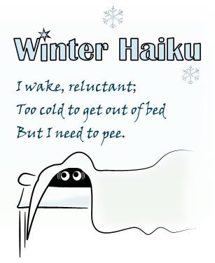 Funny haiku. bo burnham still has the funniest haikus