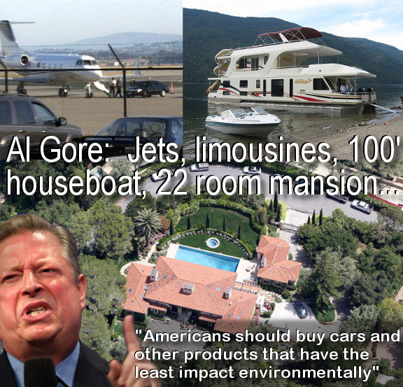 Image result for al gore home energy use