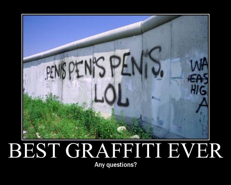 graffiti never