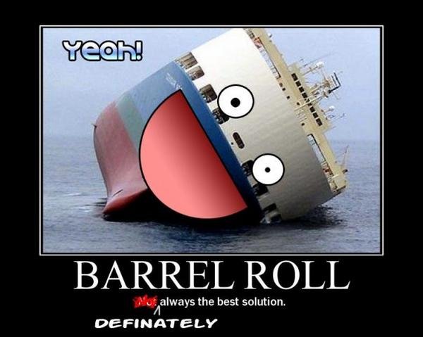 Barrel Roll Ship