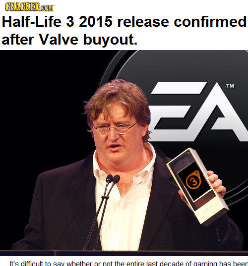 half life 3 confirmed generator