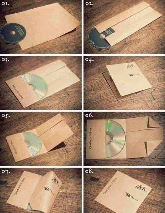 how-to-make-cd-cover-by-folding-paper