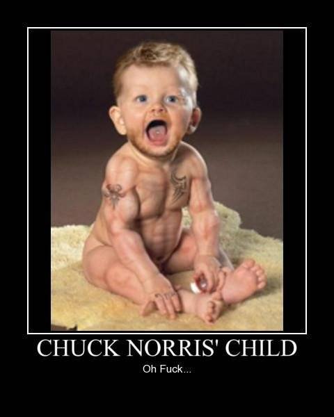 chuck norris kid