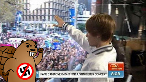 Nazi Justin Bieber