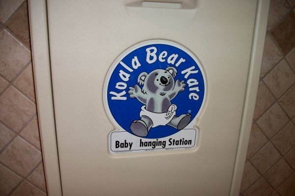 koala bear kare baby changing station