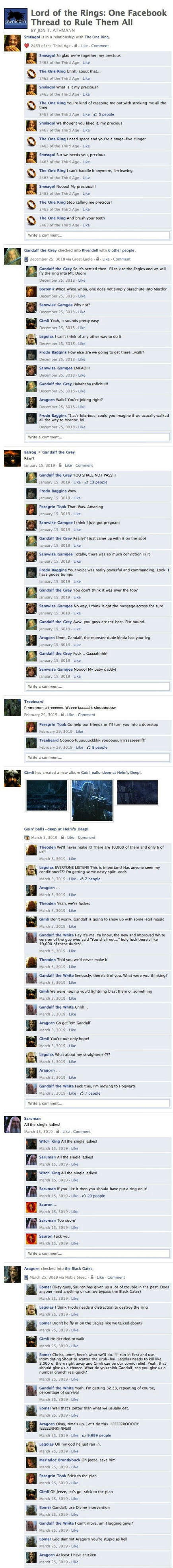 Lotr Facebook