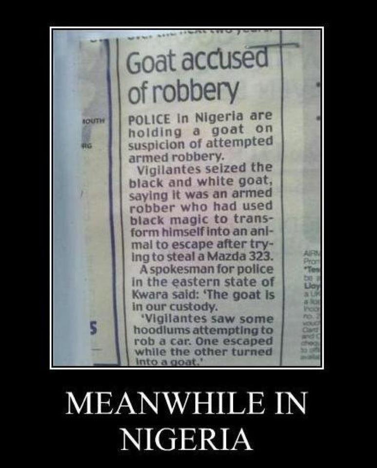 Meanwhile In Nigeria