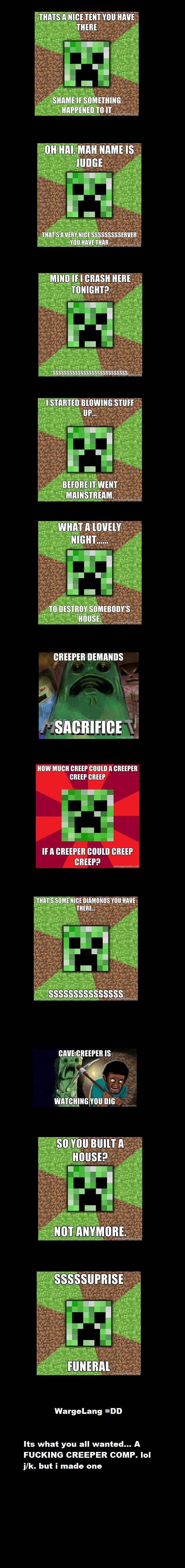 Minecraft Creeper Funny