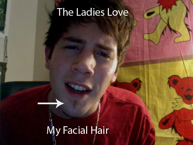 face hair man