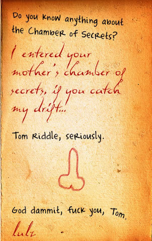 Perverted Voldemort/Tom Riddle