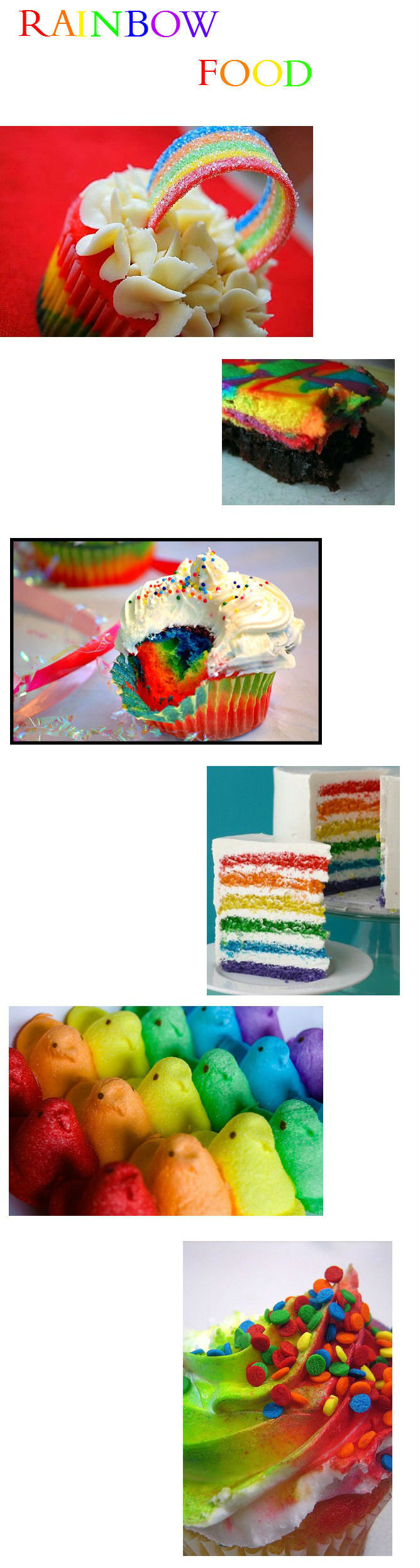 food rainbow