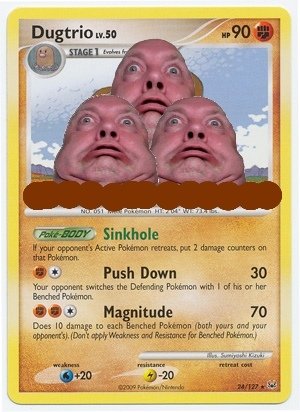 the real dugtrio