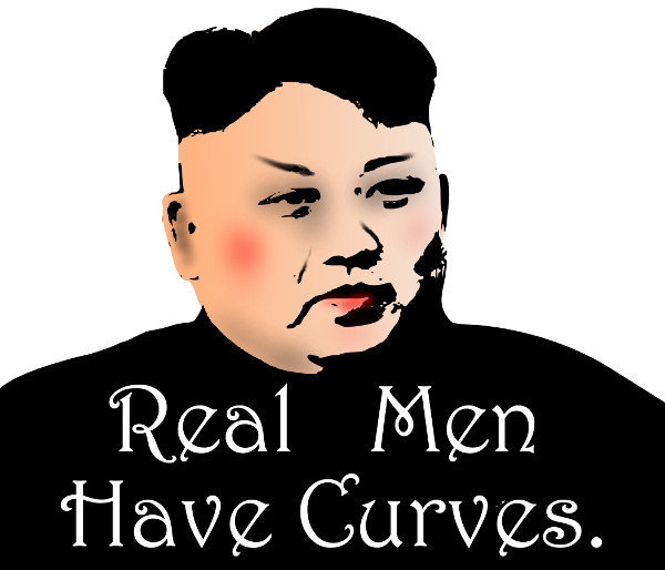Kim Jong Un - Real men have curves
